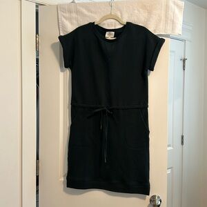 Green Sweatshirt Dress